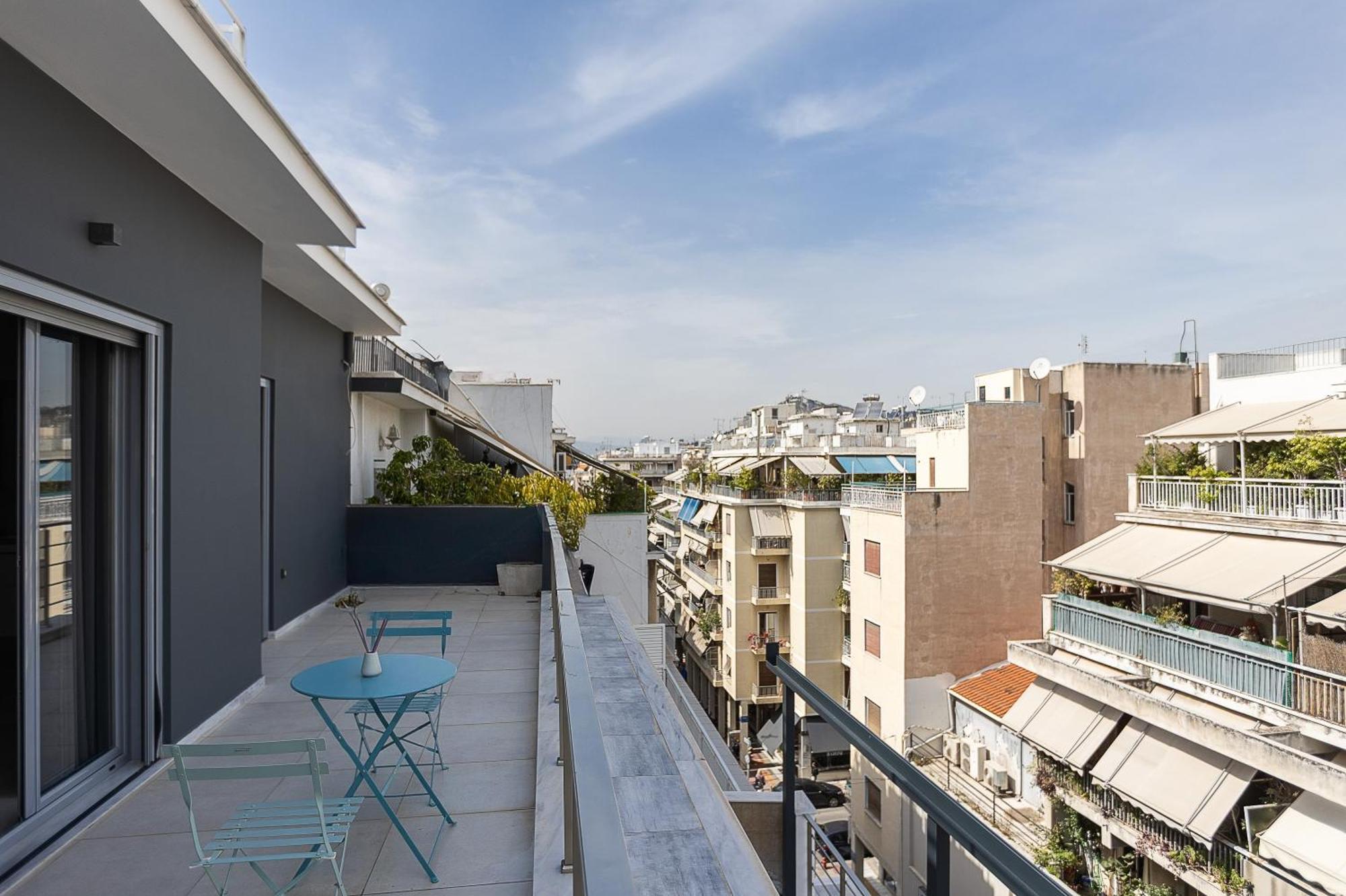 The Omnia Collection Pagrati Apartment Athena Ruang foto