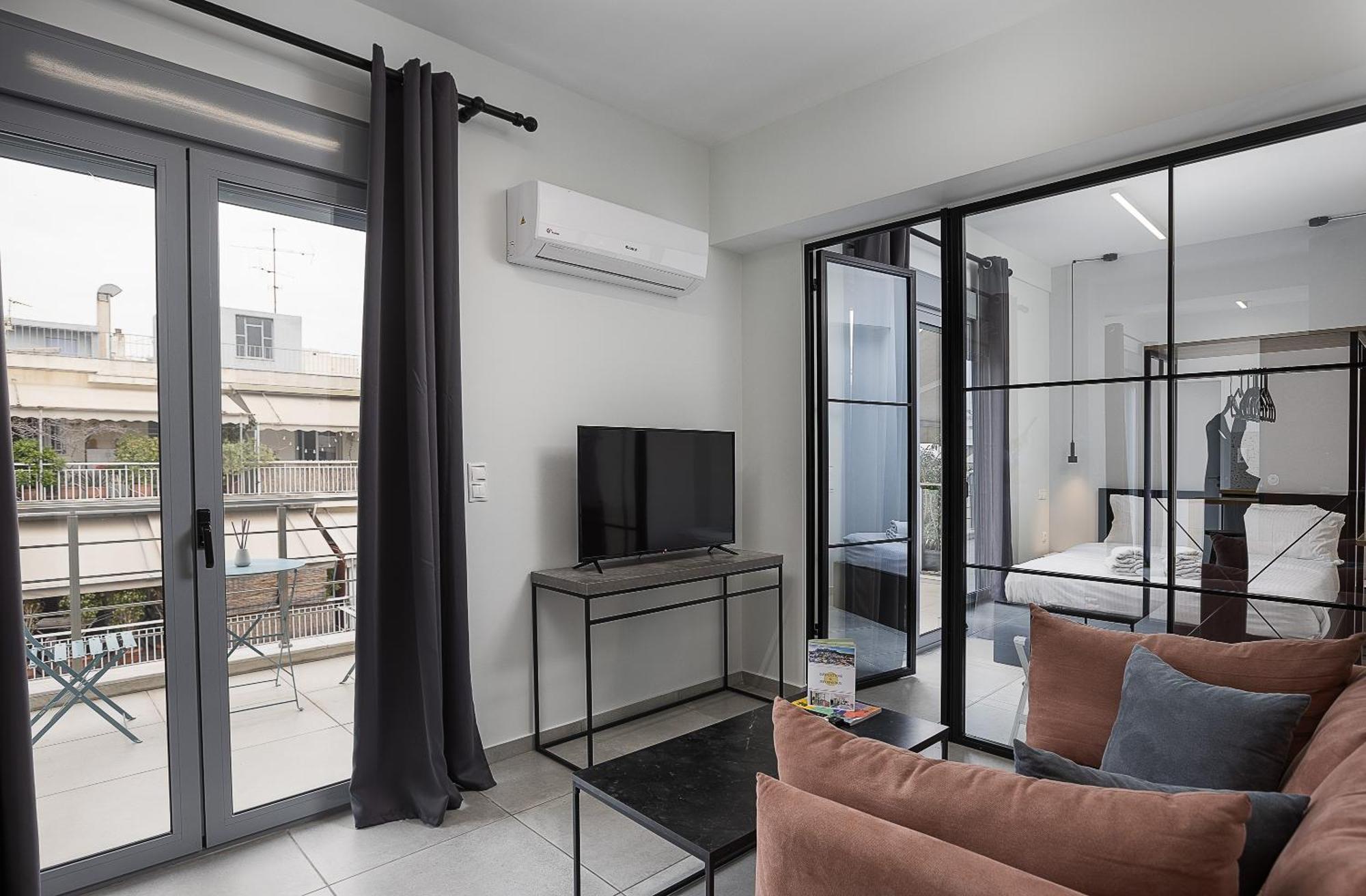 The Omnia Collection Pagrati Apartment Athena Bagian luar foto