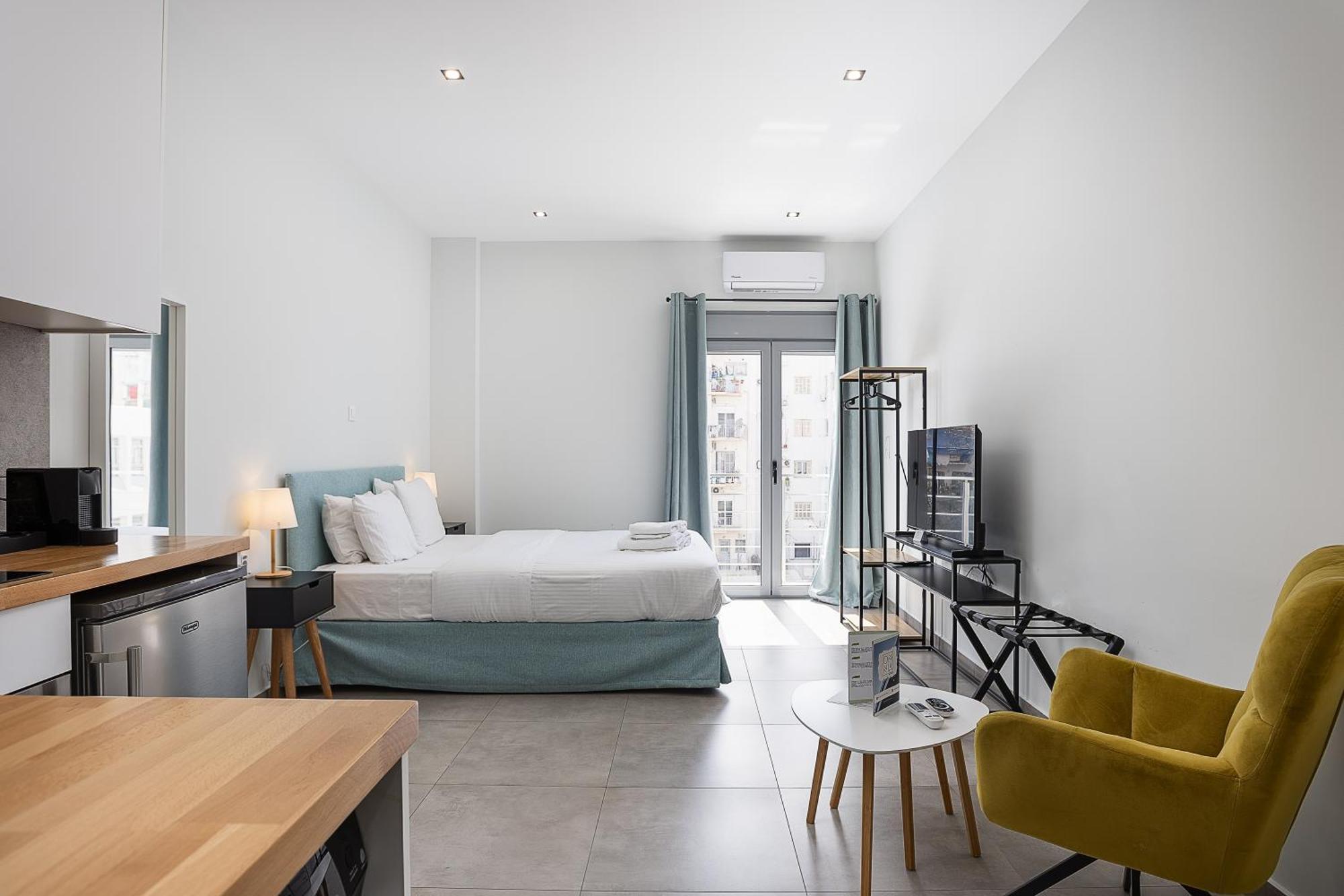 The Omnia Collection Pagrati Apartment Athena Ruang foto